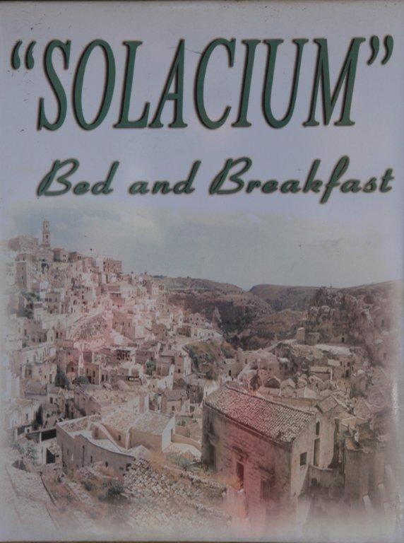 B&B Solacium Matera Exterior photo